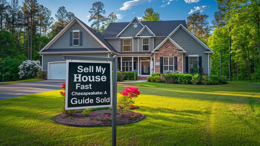 "Looking to sell my house fast Chesapeake? Find cash home buyers now!"