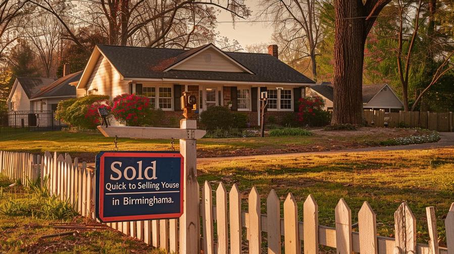Alt text: "Effortless sale with Cash Home Buyers in Birmingham, AL - sell my house fast."