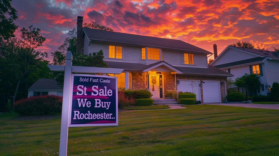 Alt text: "Quick cash sales made easy with we buy houses Rochester services"
